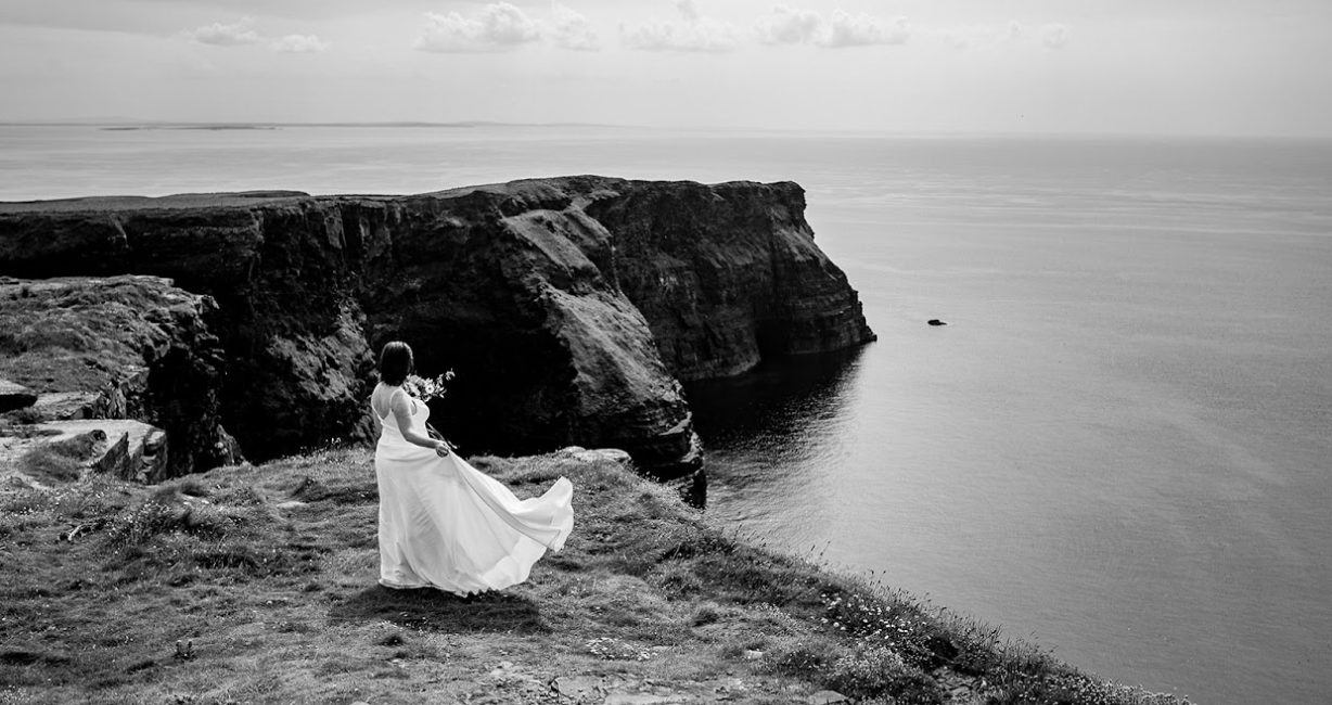 elopement at Cliffs of Moher