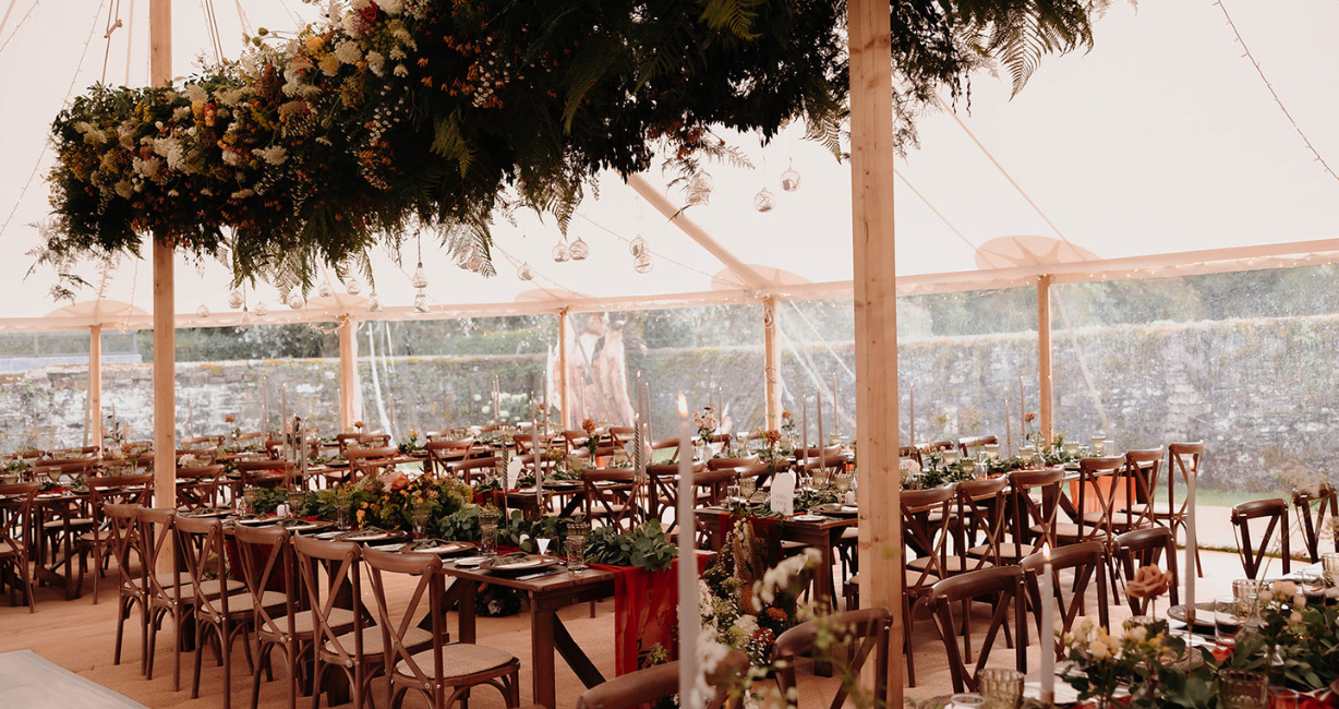 Marquee wedding planned and styled by Infusion weddings